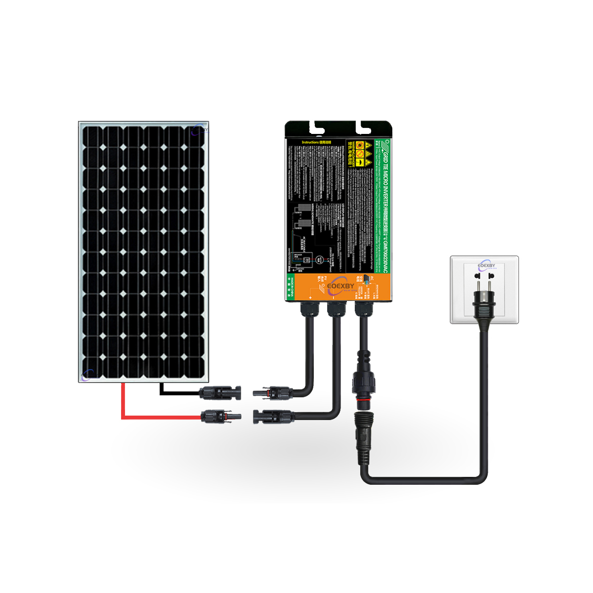 Portable Generator Inverter - High-Efficiency Micro Inverter for Solar PV