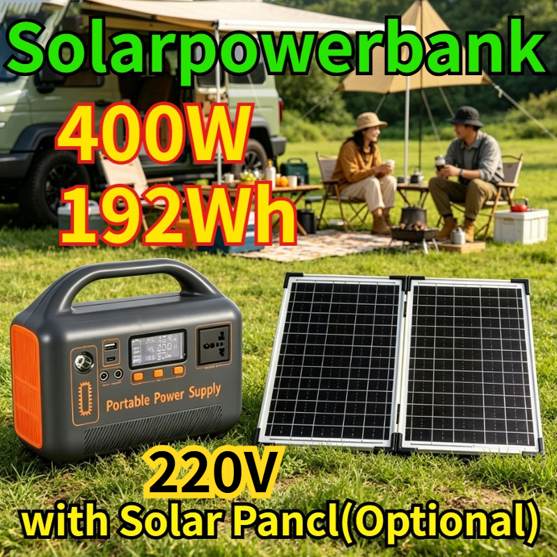 Portable Generator Inverter - New 400W Portable Power Station 220V
