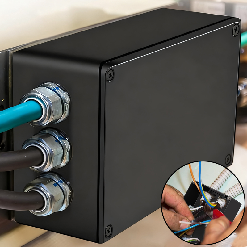 Outdoor Power Cable Junction Box - Waterproof Junction Box Outdoor Power Box