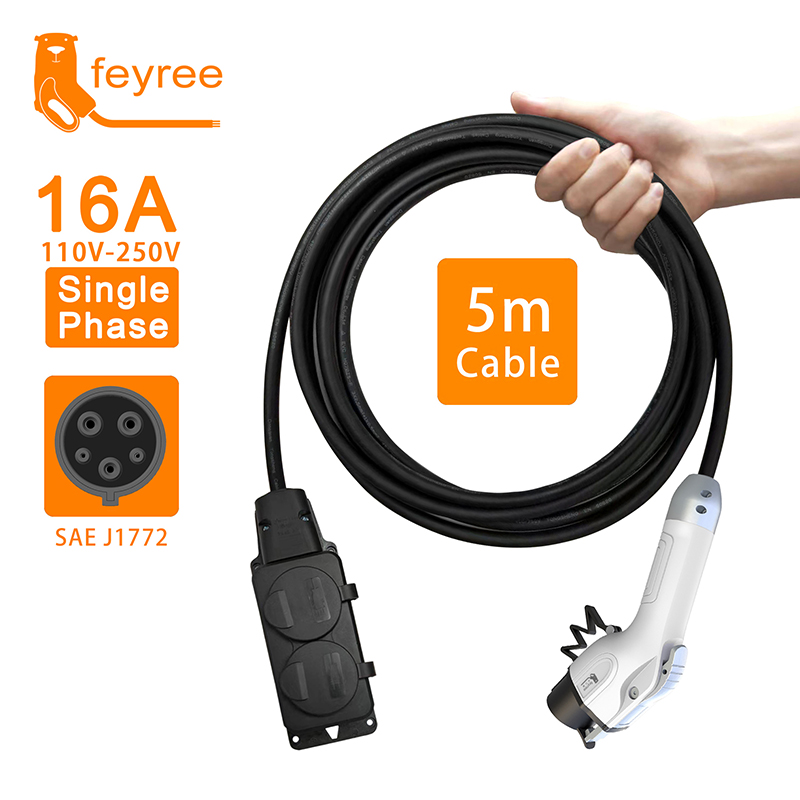 Outdoor Power Station - feyree Type1 16A Charger Cable with