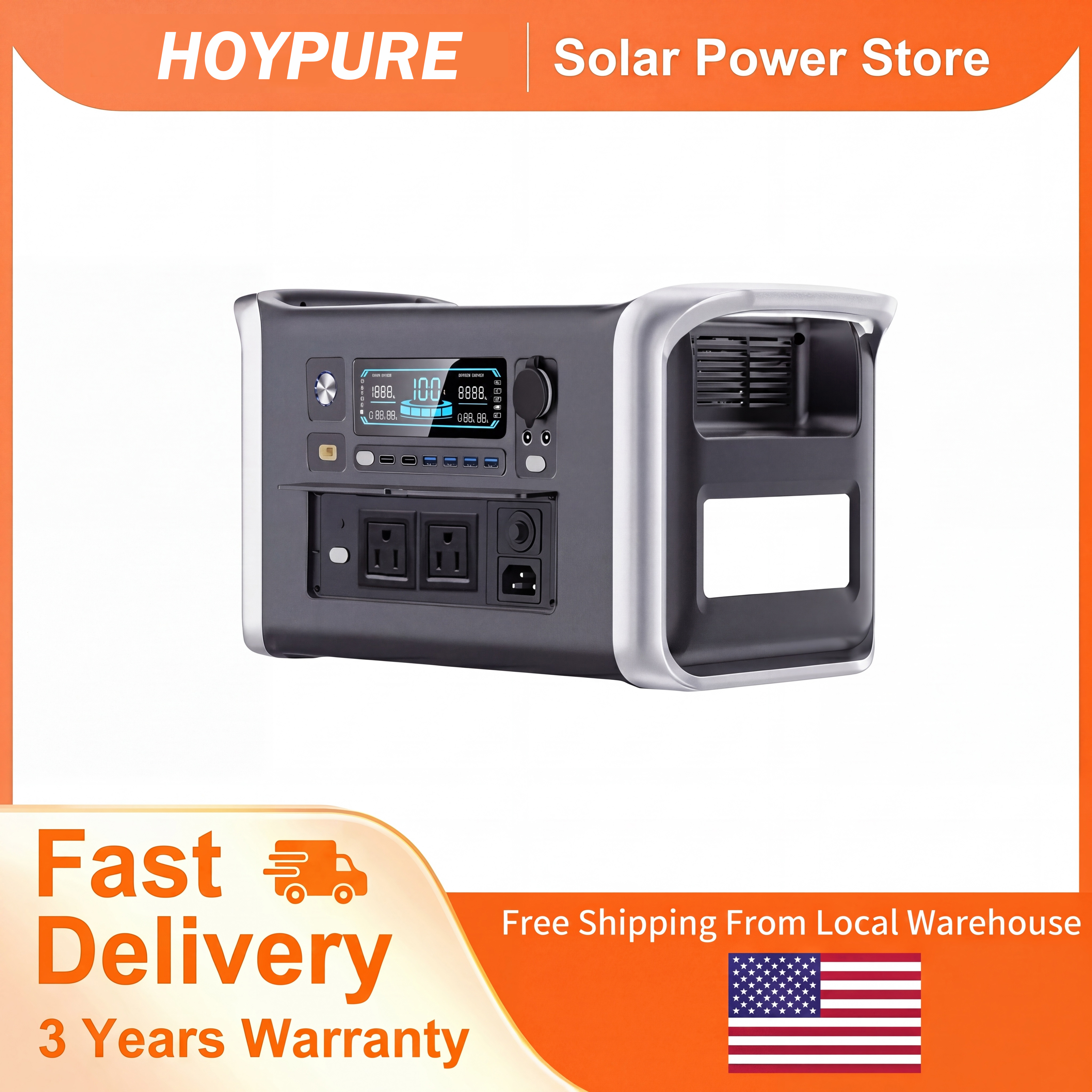 1024Wh Power Bank, LiFePO4 Sol - огляд і ціна Ups Power Supply Outdoor