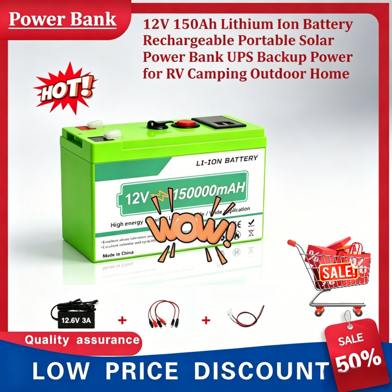 12V 150Ah Lithium Ion Battery  - огляд і ціна Ups Power Supply Outdoor