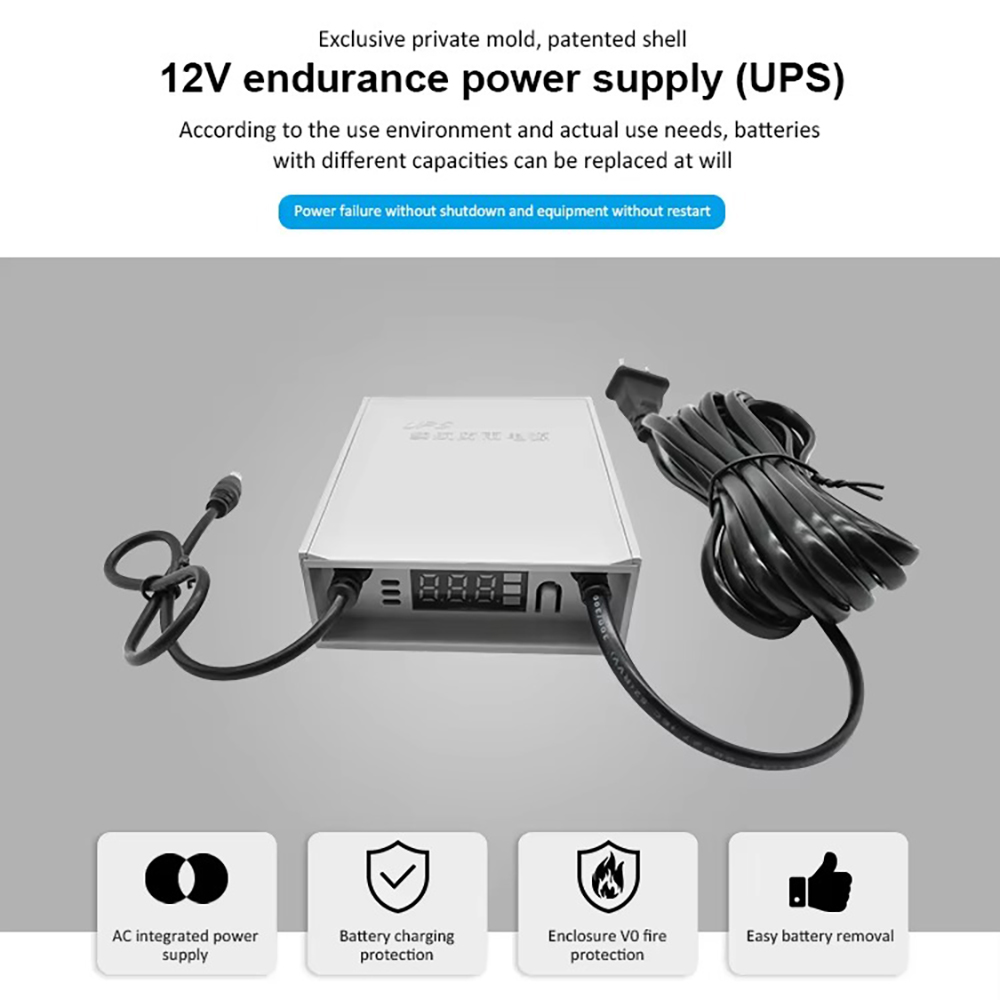 DIFANG 5400mAh UPS Power Adapt - огляд і ціна Ups Power Supply Outdoor