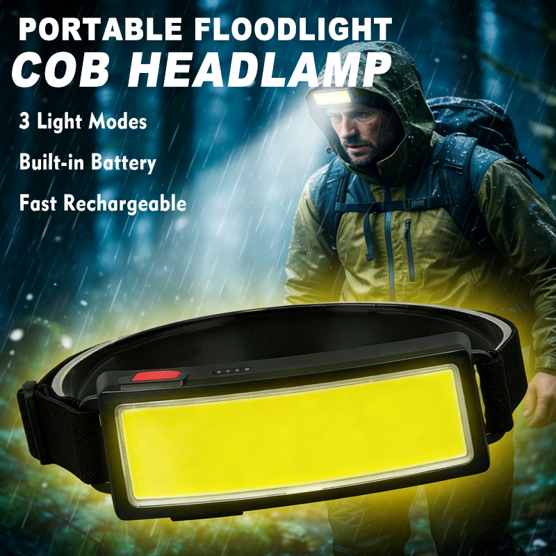 Powerful COB LED Headlamp 4 Li - огляд і ціна Outdoor Usb Power Supply