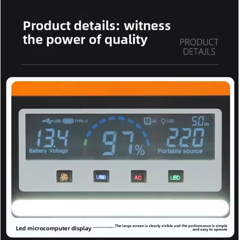 Original 220V 40AH Portable Po - огляд і ціна Outdoor Usb Power Supply
