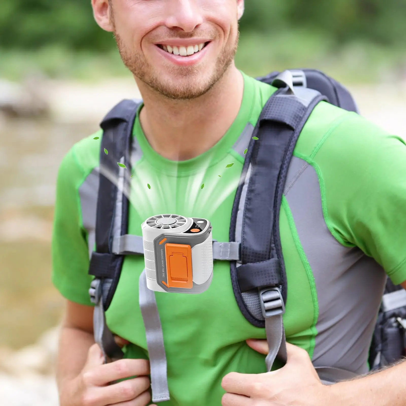 New Portable Waist Fan with US - огляд і ціна Outdoor Usb Power Supply