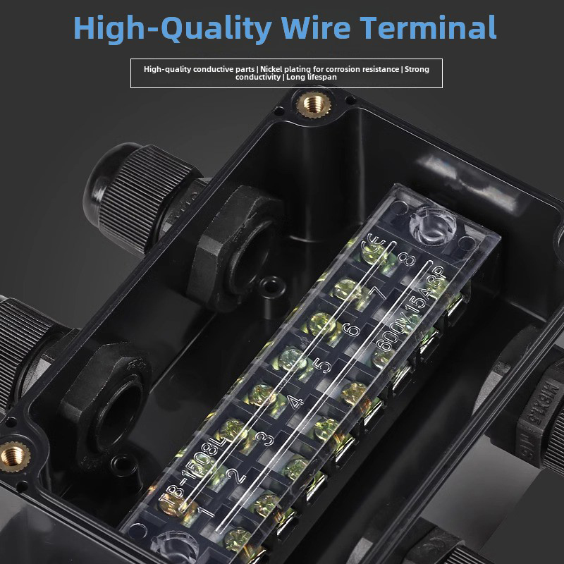 Waterproof Junction Box With T - огляд і ціна Outdoor Power Cable Junction Box