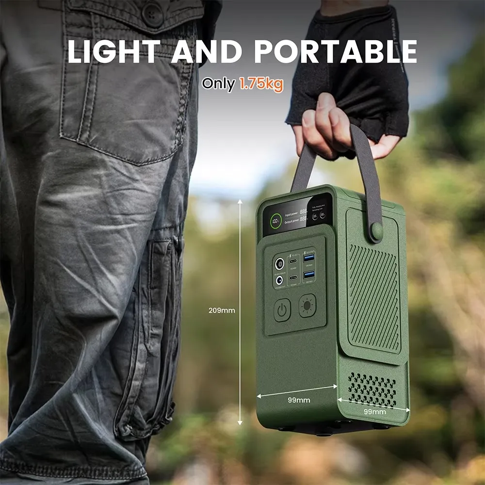 60000mAh 200W 192Wh Camping Po - огляд і ціна Portable Generator Inverter