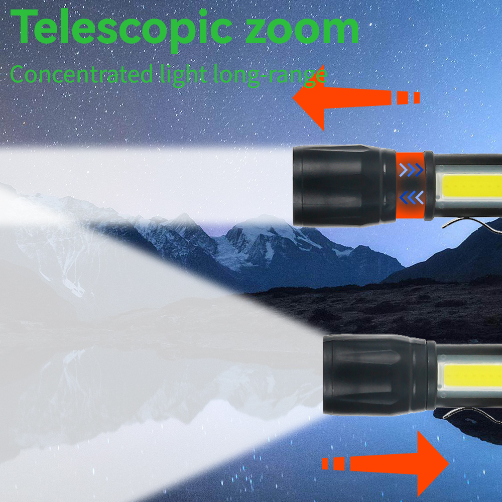 Mini LED Flashlight COB+XPE Po - огляд і ціна Outdoor Usb Power Supply