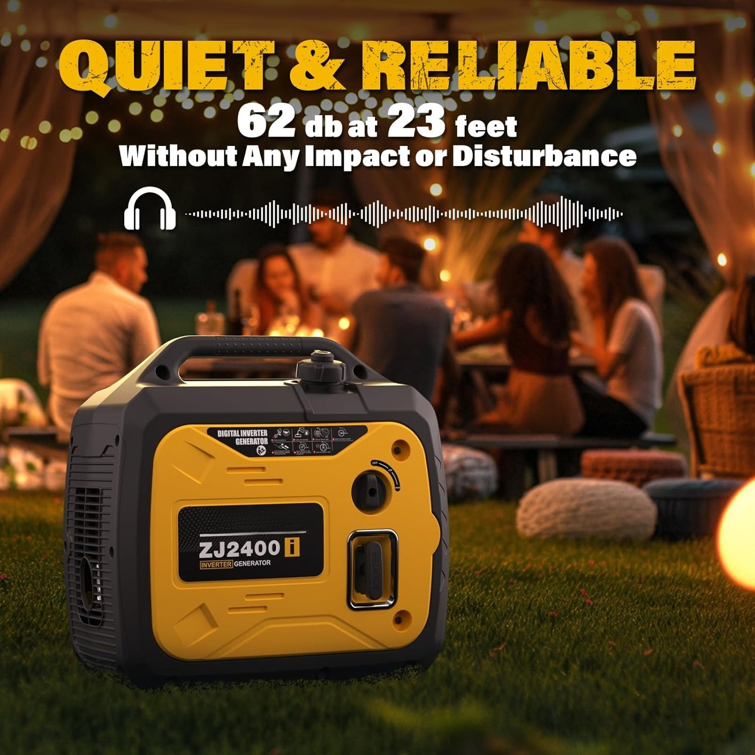 2400-Watt Portable Inverter Ge - огляд і ціна Portable Generator Inverter
