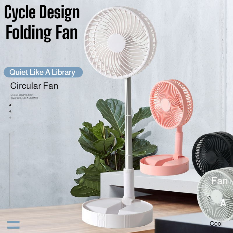 Retractable Fan Portable Mini  - огляд і ціна Outdoor Usb Power Supply