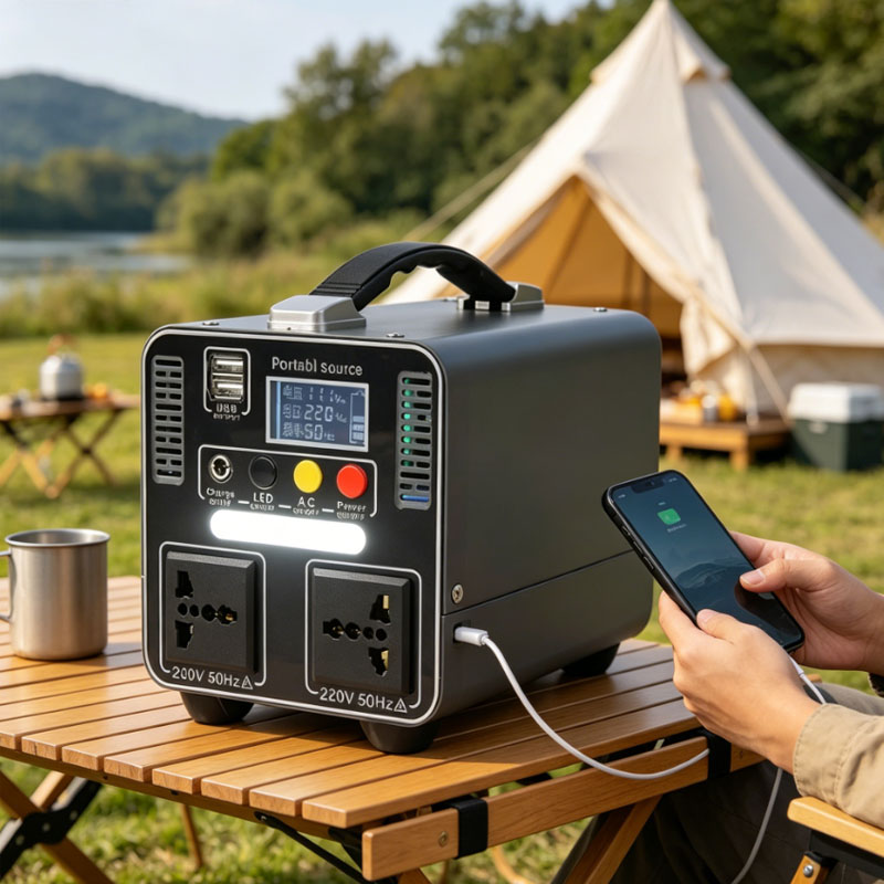300W 166.5Wh/333Wh Portable Po - огляд і ціна Portable Generator Inverter