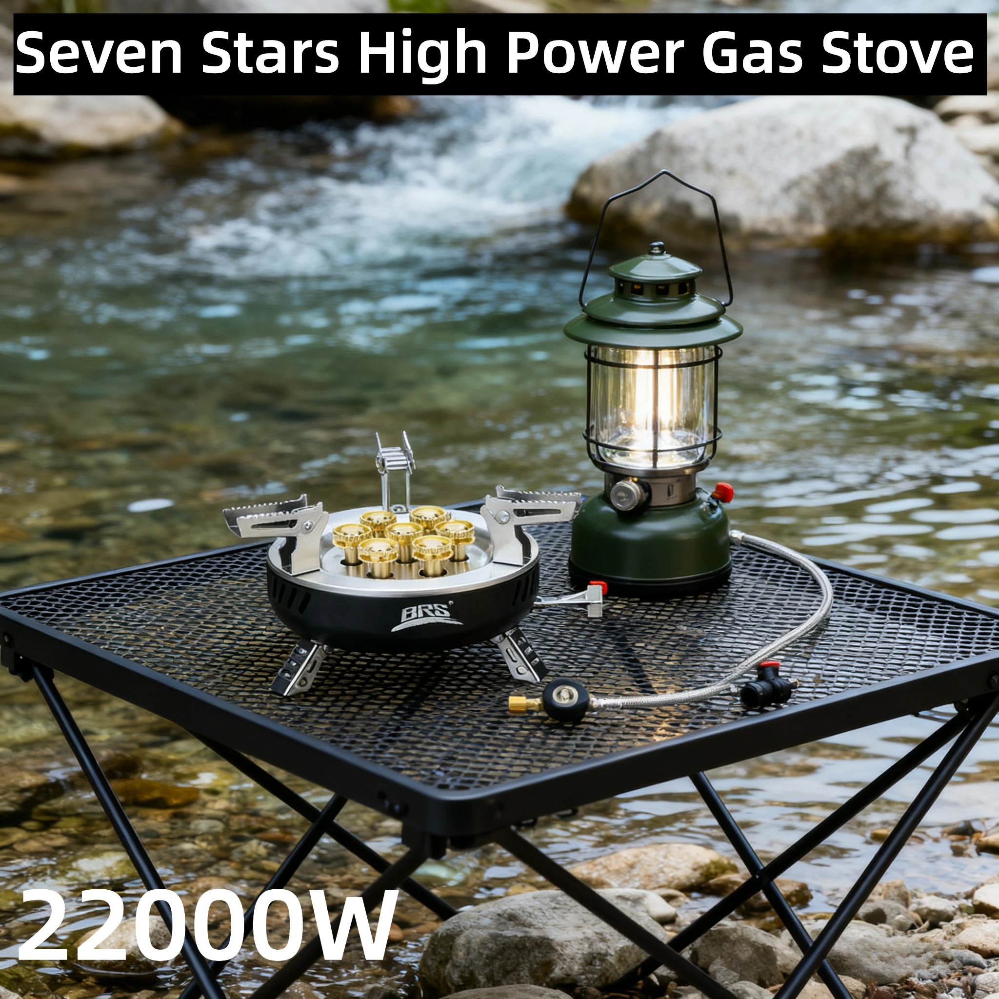 BRS-207-Core Camping Gas Stove - огляд і ціна Outdoor Power 'Hose'