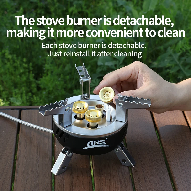 BRS-203 Core Camping Gas Stove - огляд і ціна Outdoor Power 'Hose'
