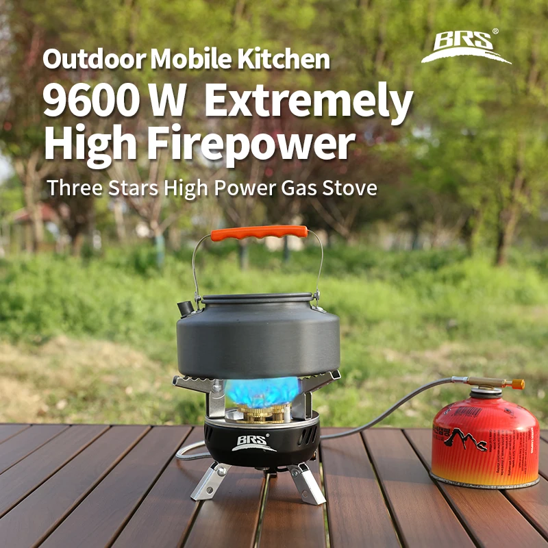 BRS-203 Core Camping Gas Stove - огляд і ціна Outdoor Power 'Hose'