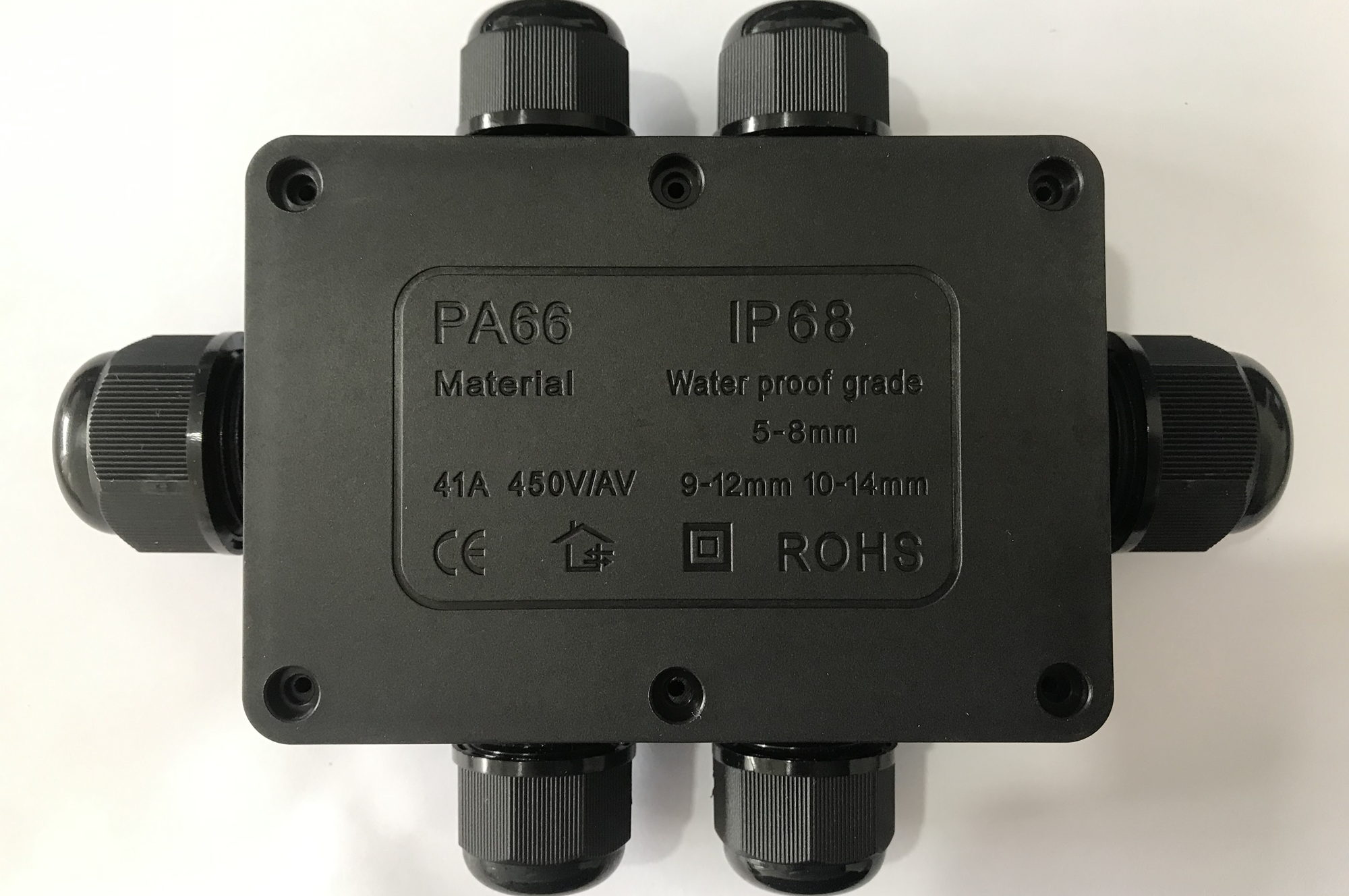 Junction Box Waterproof IP68 2 - огляд і ціна Outdoor Power Cable Junction Box