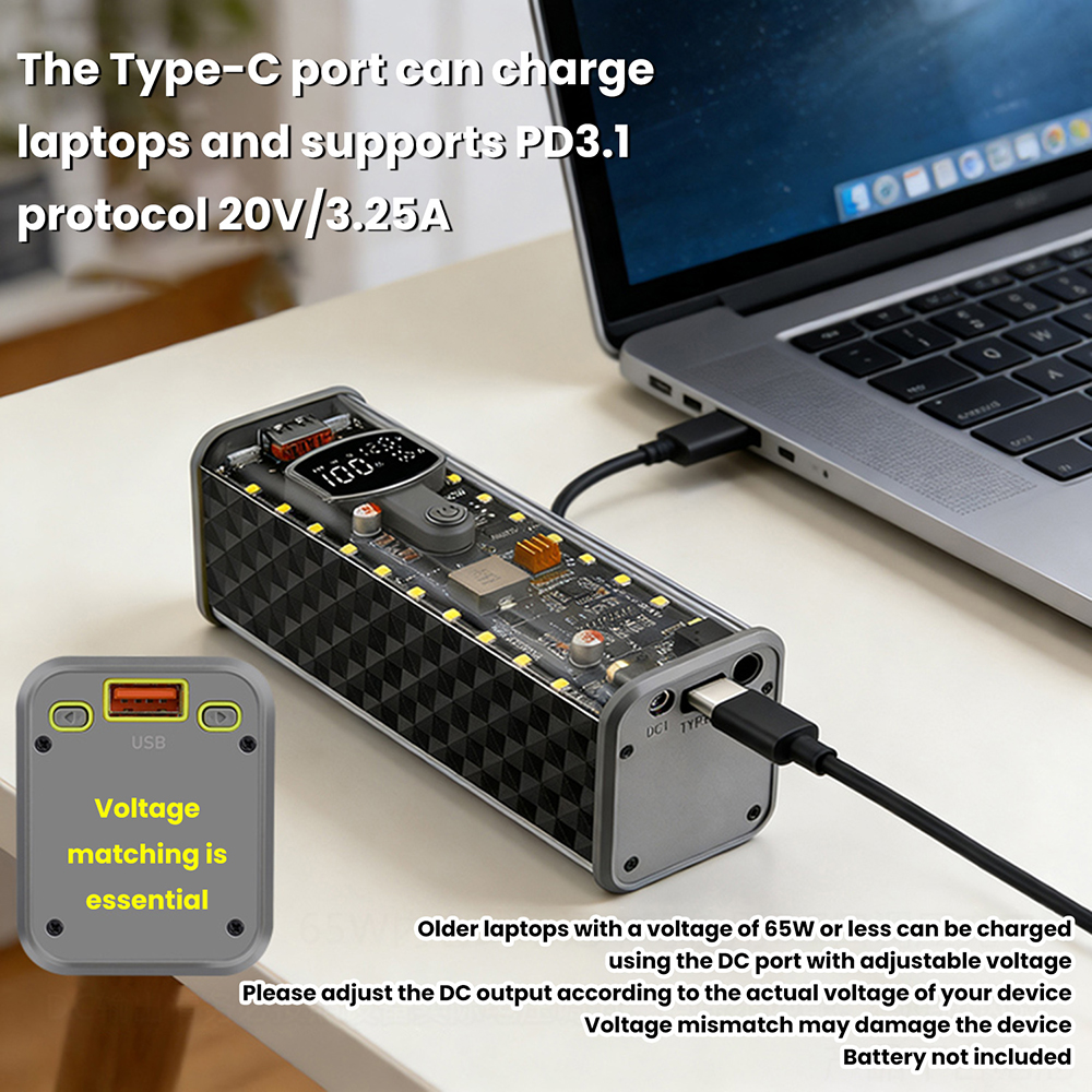 65W PD Fast Charge 8-Cell Sold - огляд і ціна Outdoor Power Board Box