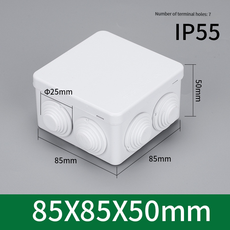 1Pcs Plastic Abs Dustproof And - огляд і ціна Outdoor Power Cable Junction Box