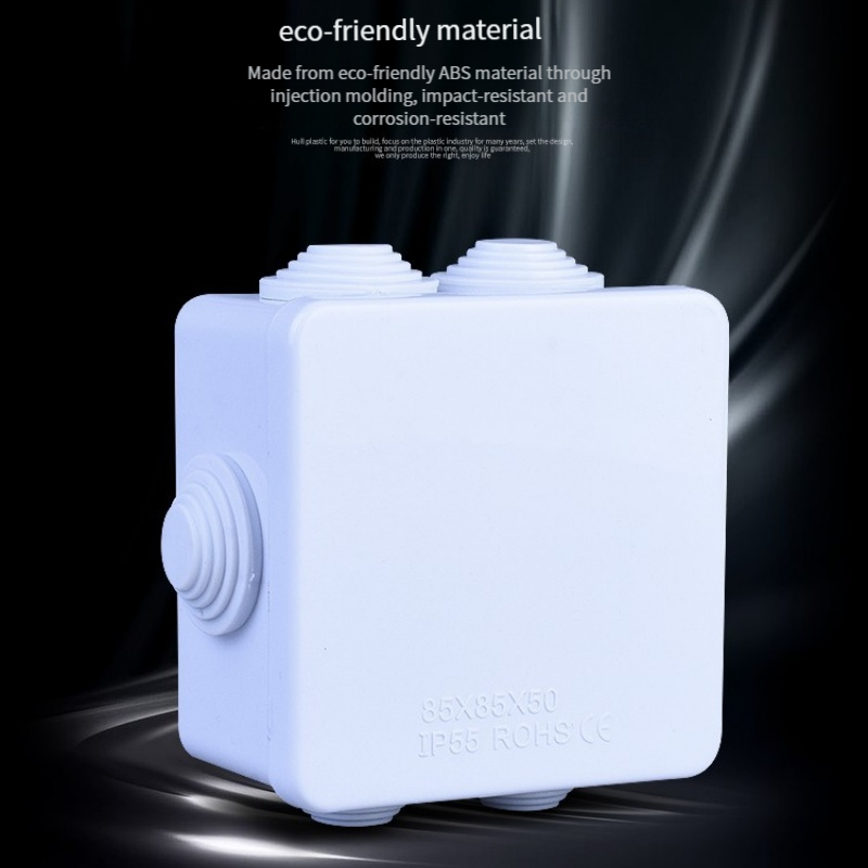 1Pcs Plastic Abs Dustproof And - огляд і ціна Outdoor Power Cable Junction Box