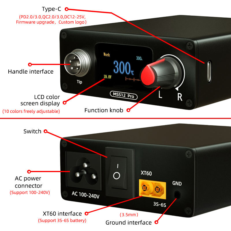 SEQURE MSS12 Pro Soldering Sta - огляд і ціна Outdoor Power Station