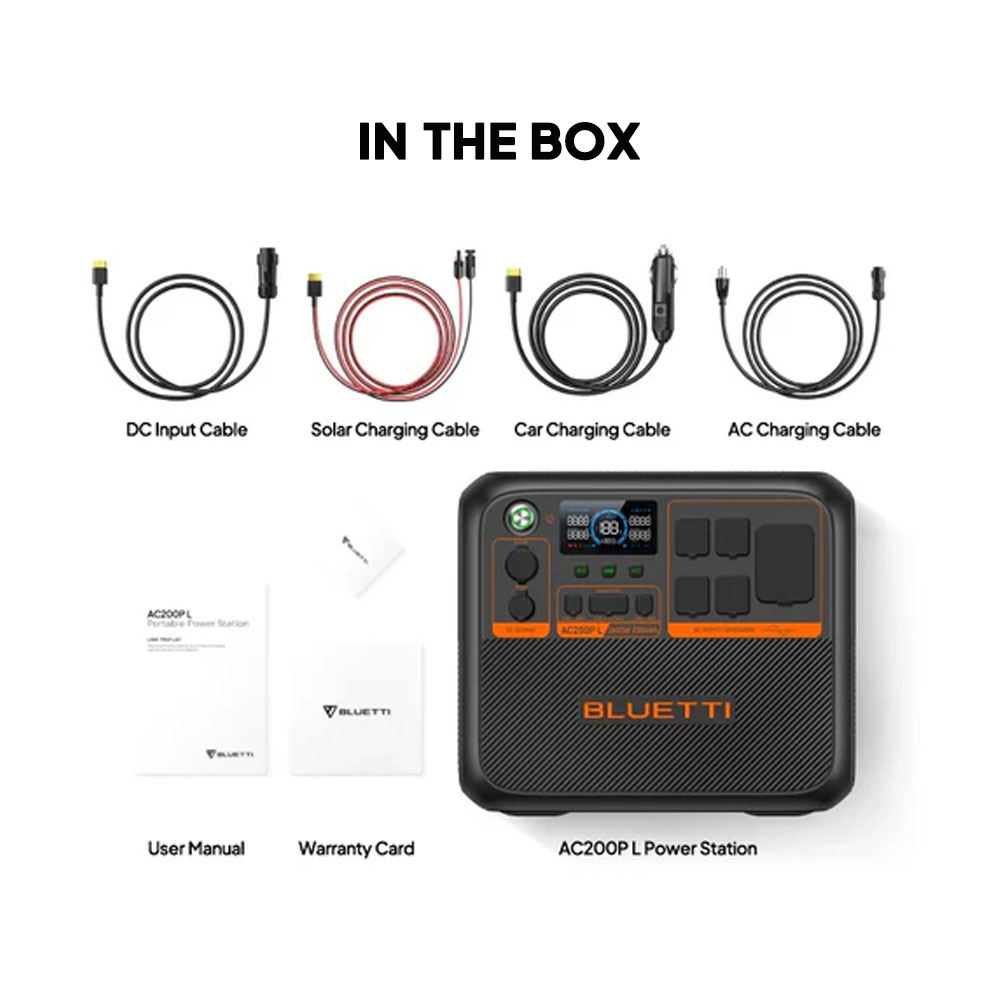 BLUETTI AC200PL Portable Power - огляд і ціна Portable Generator Inverter