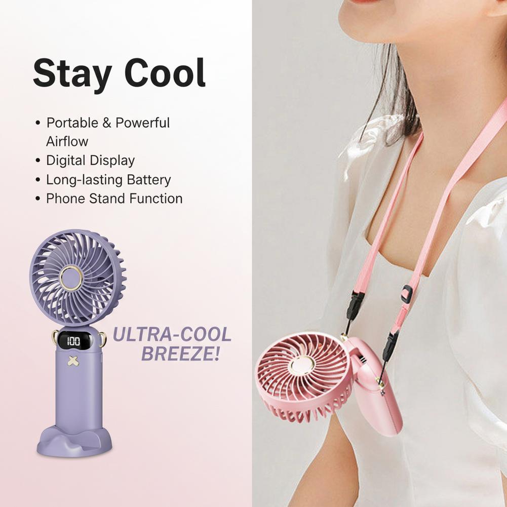 Portable Mini Fan With 6 Speed - огляд і ціна Outdoor Usb Power Supply
