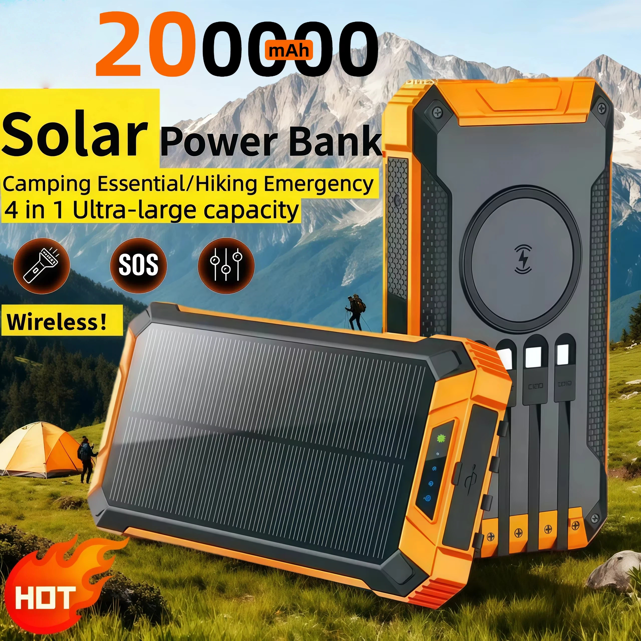 Solar Wireless Power Bank 2000 - огляд і ціна Outdoor Power Board Box